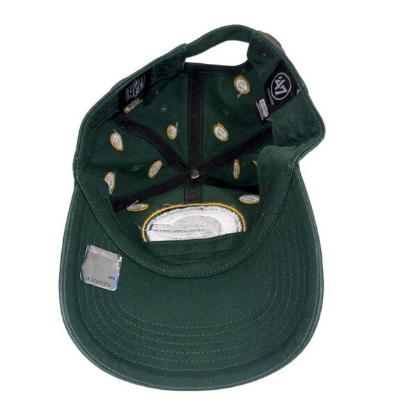 '47 Brand Green Bay Packers All Over Logo Strapback Hat Women's OSFM - Picture 5 of 9
